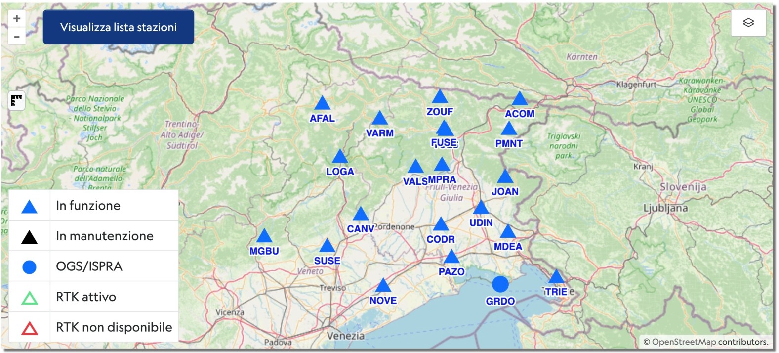 Mappa FRedNet