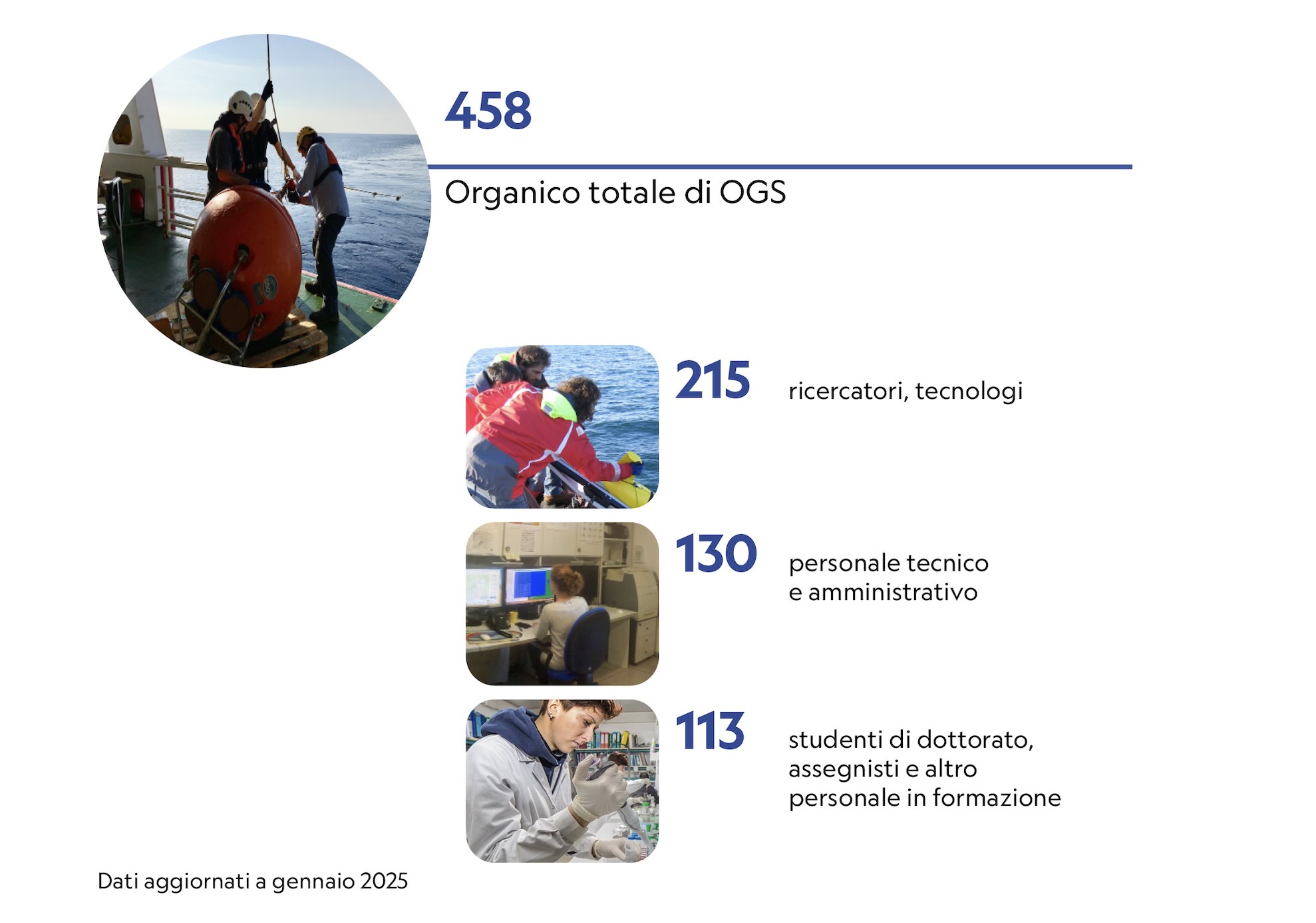 Organico aggiornato a gennaio 2025