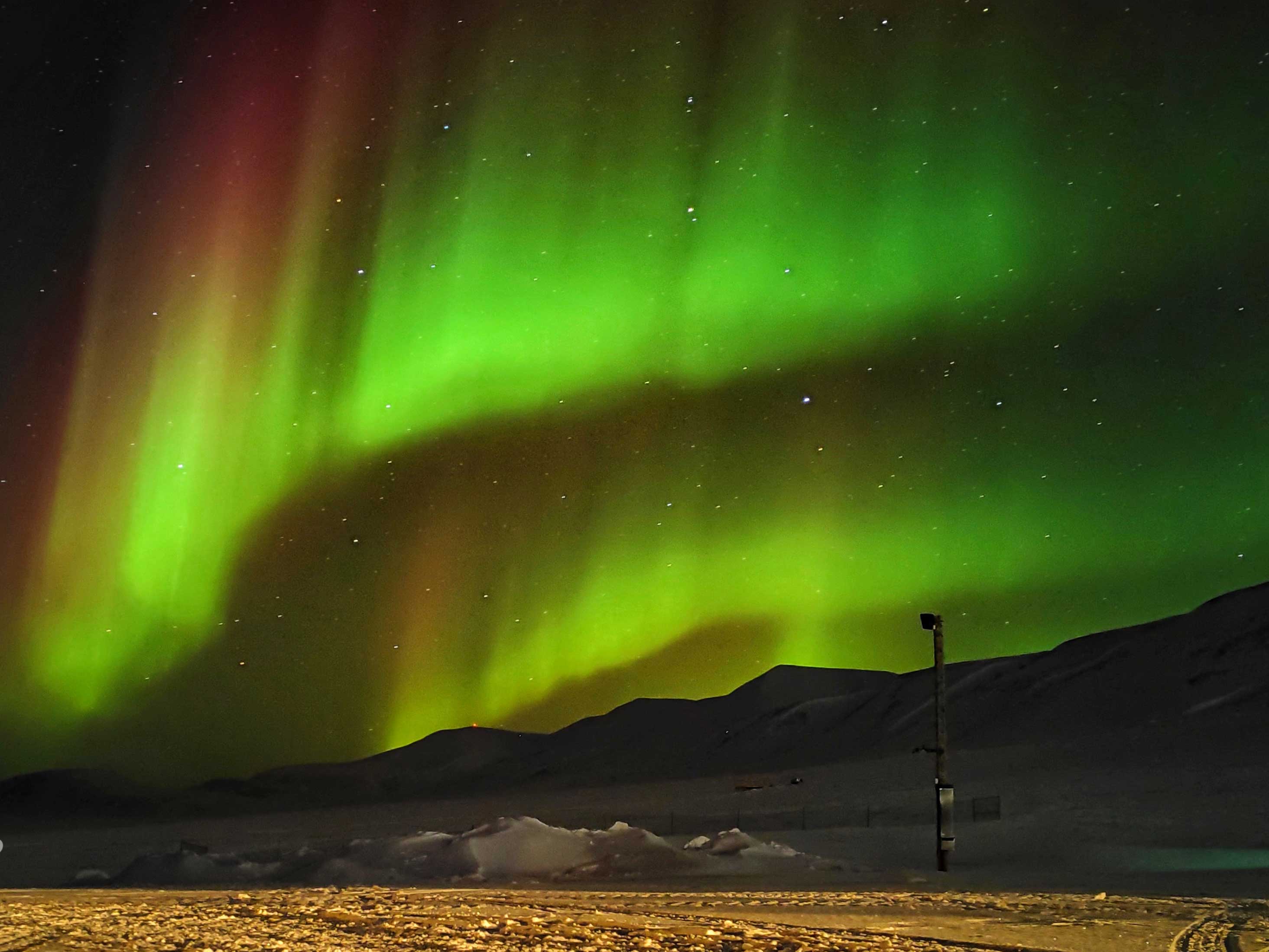 aurora boreale svalbard_Bensi